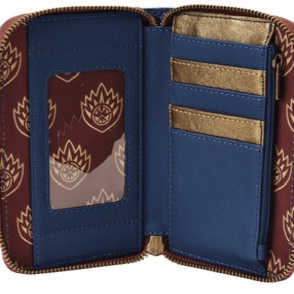 Loungefly Guardians of the Galaxy Ravager Badge Wallet - Picture 3 of 3